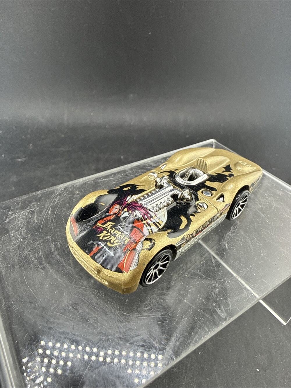 Hot Wheels Turbolence Gold Shaman King Amidamaru Anime Loose Diecast Car 1999